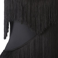 Robe de danse latine sans dos standard 2026 pour femmes - Tenue professionnelle pour la pratique et la compétition