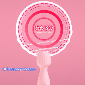 ストロングモーションAVスティック弾丸バイブレーター10周波数振動シリコーン + ABS IPX7防水女性クリトリスオーガズムオナニー - Product Image 3