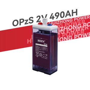 電気通信バッテリー10年 + 長寿命2V 490Ah OPzS管状鉛酸