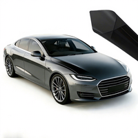 Film teinté pour vitres de voiture avec protection UV à 99 %, film solaire anti-UV en rouleau, film teinté pour vitres de voiture et de maison, protection de la peau contre les rayons UV