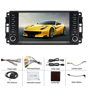 Diboev 7-inch jeep-cụ thể 1080P PND điều khiển trung tâm xe màn hình không dây Carplay màn hình cảm ứng Apple Android xe cho DVD Player - Product Image 2