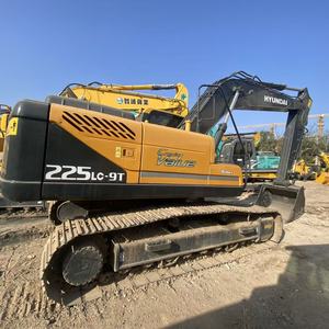รถขุดไฮดรอลิกมือสอง Hyundai 225LC-9T ขนาด 22 ตัน เครื่องยนต์ Cummins อะไหล่แท้ คุณภาพสูง สภาพดี ปี 2024 มีสินค้าในสต็อก - Product Image 2