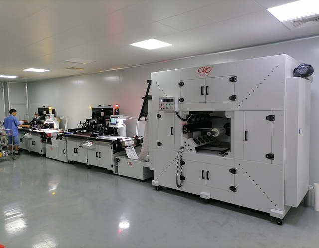New Automatic Multi Color High-Speed Roll to Roll Screen Printing Machine for Paper & Label Printing