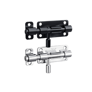 304 Stainless Steel Door Latch Surface Mount Solid Core Anti-Theft Bolt for Wooden Doors Windows - Product Image 3