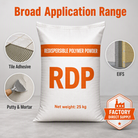 Poudre d'émulsion redispersible VAE RDP pour ciment, mortier autolissant, gypse et mastic, mélange d'adhésif pour carrelage