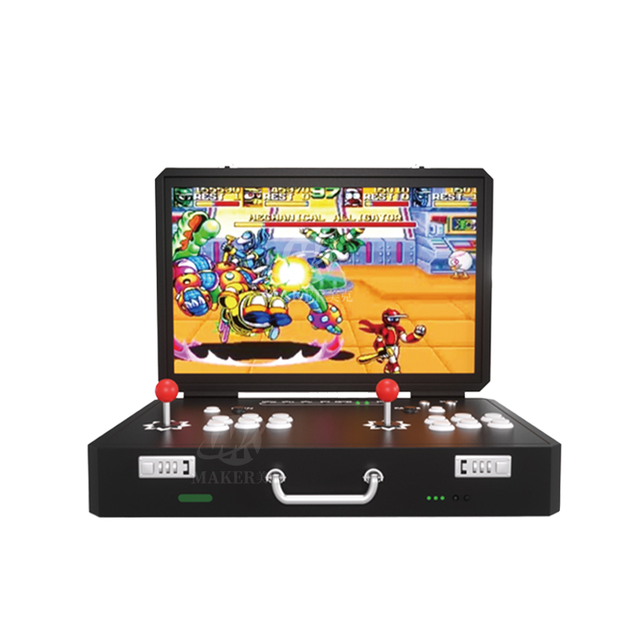 19 Inch Portable Arcade Games Cabinet Thousand Fighting Games Household Video Game Console Multi Fighter Machine