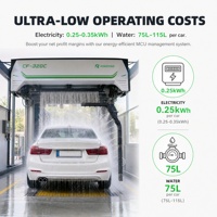 Máquina Automática de Lavado de Autos CF-320C con 5 Cepillos Recíprocos, Sistema de Lavado de Alta Velocidad en 3 Minutos y 35 Segundos para Gasolineras, Venta al Por Mayor