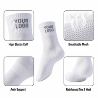 Chaussettes de cyclisme professionnelles en jacquard de haute qualité, design personnalisé, douces, respirantes, pour le sport, le vélo de route, les activités de plein air, les jeunes et les hommes