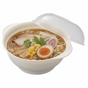 Inomata ciotola di Ramen in plastica a microonde per servire e riscaldare il tuo piatto di Noodle preferito - Product Image 1