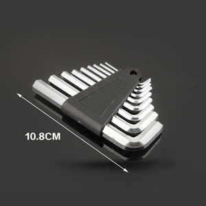 Allen Wrench <strong>Set</strong> 9-piece Long Arm Ball End Allen <strong>Key</strong> <strong>Set</strong> Hex <strong>Key</strong> Hand Tools with T-handle for Excellent Grip &amp; <strong>Torque</strong> Transfer - Product Image 2