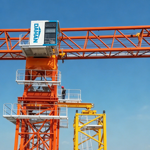 Grue à tour à plateforme plate QTZ600 H8042A d'<span class=keywords><strong>occasion</strong></span>, capacité de charge de 25 tonnes, avec certification CE, fournisseur de grues à tour d'<span class=keywords><strong>occasion</strong></span> - Product Image 5