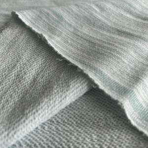 フレンチテリーテリーニット生地糸染めポリコットンブレンドスウェットシャツ生地スポーツウェア生地ニット生地 - Product Image 5