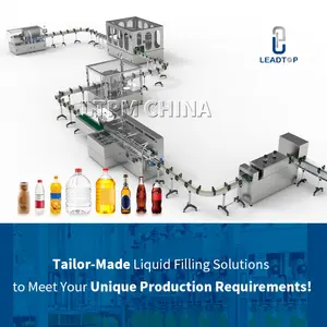 Factory Cost Price Hot Sale Automatic Liquid Bottling Plastic Bottle Water Filling Capping Machine Commercial