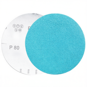 Discos de Lijado Resistentes con Velcro P80 de 150 mm para Pulir Madera y Metal - Product Image 2