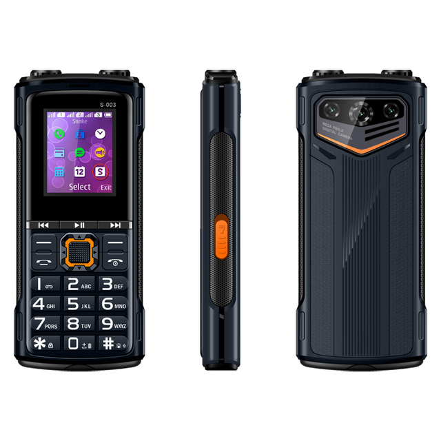 S003 Cheap Mobile Phone 2 SIM Card LED Flashlight FM Radio Large Button GSM 2G Cheap for Elderly Cellphone