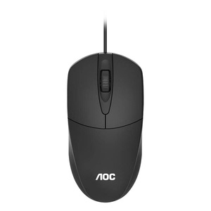 Aoc Ms121 Wired <b>Usb</b> Optical <b>Mouse</b> 3 Buttons Right Hand Ergonomic For Office Gaming Desktop Laptop - Product Image 1
