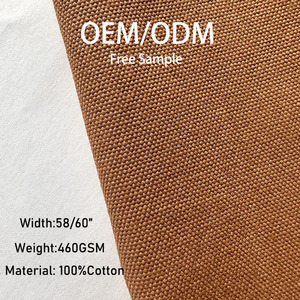 Tessuto in <span class=keywords><strong>Tela</strong></span> Pesante di Cotone 280GSM Tinto 12oz Resistente all'Acqua <span class=keywords><strong>per</strong></span> Borse, Giacche, Scarpe e Bagagli da Esterno - Product Image 2