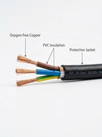 Câble de remorque en cuivre multi-brins OEM personnalisé, fil automobile en cuivre PVC ignifuge et étanche pour système d'éclairage de remorque