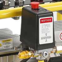Portable 8bar/10 bar 9 litres électrique silencieux pcp compresseur d'air électrique sans huile