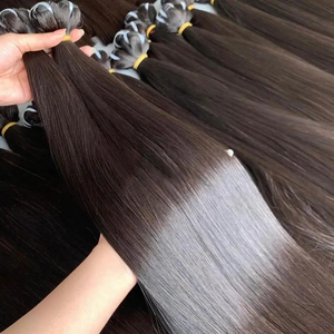 Extensions de <span class=keywords><strong>Cheveux</strong></span> Humains Vierges Vietnamiens Bruts, Lisses Comme des Baguettes, 300g, Cuticules Alignées, <span class=keywords><strong>Cheveux</strong></span> de Bébé Fins du Vietnam - Product Image 1