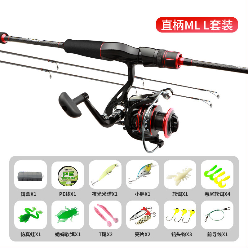 Jeu de roues spinning en carbone pur [double pointe ML, L]