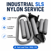 Pièces cylindriques en nylon PA12 imprimées en 3D sur mesure, haute résistance, prototype fonctionnel, production OEM en petites séries
