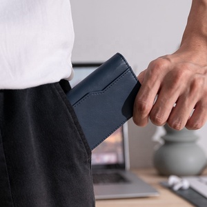 TILONSTAR TVC205 Customizable Logo Leather Aluminum Anti-theft <b>RFID</b> <b>Blocking</b> Card Case <b>Wallet</b> Holder Credit Pop up Card Holder - Product Image 6