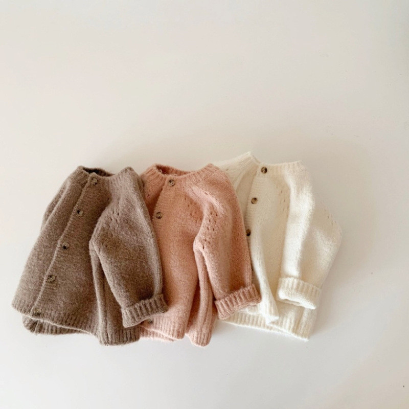 Baby Clothes Knitted Autumn Girls Cardigan
