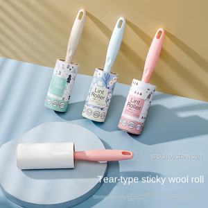 A2669 Color Mango <span class=keywords><strong>Lent</strong></span> Remover Colorido Multifunción Eliminación de polvo Rodillo de pelusa Rodillo Colector de polvo Cepillo para polvo 60 Lágrimas - Product Image 2