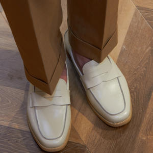 Nouvelles chaussures en cuir de vachette pour hommes, à bout carré, de haute qualité, chaussures décontractées pour affaires, antidérapantes et respirantes. - Product Image 4