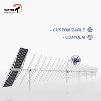 Huayue tracker-HYP-2-90PV-144-IR-M-3SD solaire suiveur solaire à axe unique suiveur pv suivi gps solaire unique