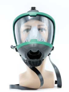 Ayonsafety หน้ากากซิลิโคนป้องกันไฟแบบเต็มหน้าชนิดทนทานสำหรับการเชื่อมต่อ scba เพื่อป้องกันอัคคีภัยและปอดแบบพิเศษ - Product Image 4