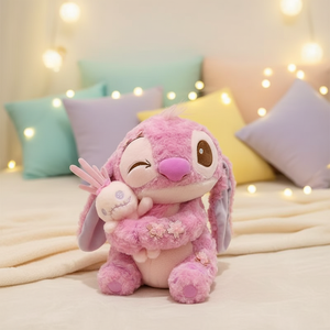 Peluches de Donald Duck <span class=keywords><strong>y</strong></span> Stitch de <span class=keywords><strong>Lilo</strong></span> & Stitch, con Peluche Corto <span class=keywords><strong>y</strong></span> Suave Ecológico de 20cm-30cm, Regalo de Cumpleaños para Niños Unisex - Product Image 4