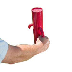 Premium Duurzame Stalen Werf Gard Zware Kettingschakel Gegalvaniseerd Met Massieve Handgrepen <span class=keywords><strong>2</strong></span> 3 8 Afrastering Paal Driver Beugels - Product Image 1