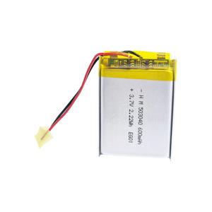 Şarj edilebilir 3.7V 600mAh prizmatik sıvı pil 503040 300 döngü ve-10-60C çalışma sıcaklığı ile - Product Image 4