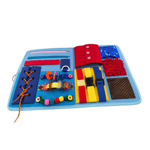 Nueva llegada Popular fieltro ocupado tablero juguetes, tablero sensorial cerebro y libro de entrenamiento de cognición <span class=keywords><strong>para</strong></span> ancianos 60 + - Product Image 3