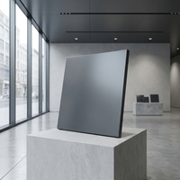 Panneau de plafond suspendu en aluminium ignifuge et imperméable, écologique et personnalisé, pour la décoration intérieure des hôtels et des centres commerciaux
