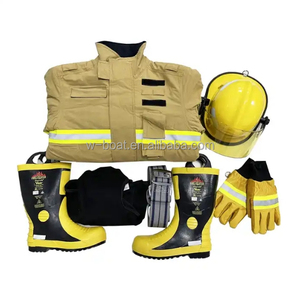 Costume de lutte contre l'incendie structurel à 4 couches en aramide de haute qualité, certifié CE EN469.Nomex IIIA - Product Image 5
