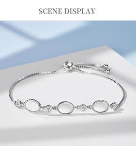Bracciale ALICE S925 in Argento Sterling 925 con Zirconi, Stile Casual e Confortevole - Product Image 2