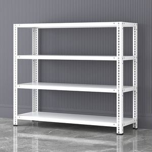 맞춤형 경량 강철 차고 보관 선반 부식 방지 중하중 랙 맞춤형 크기 창고 랙 - Product Image 5