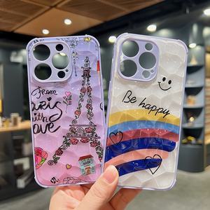 Étui <span class=keywords><strong>de</strong></span> <span class=keywords><strong>téléphone</strong></span> SOMOSTEL en TPU et PC pour tous les types <span class=keywords><strong>de</strong></span> téléphones, protection complète avec motif diamant pour iPhone, Fundas Para Celulares - Product Image 3