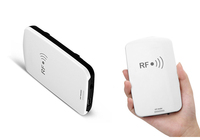 Lecteur et graveur de cartes RFID UHF portable de bureau avec USB en matériau ABS pour l'émission de cartes et le contrôle d'accès