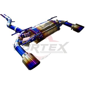 Escape Valvetronic Vortex Titanium para Toyota GT86 Subaru BRZ, Silenciador de Alto Rendimiento Catback con Puntas Azules - Product Image 5