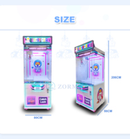 Zormen Best Seller Lucky Game Promotion Machine à griffes à monnayeur pour jeux d'arcade et peluches à vendre