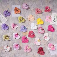 Épingles à cheveux en orchidée florale artificielle personnalisée Accessoires pour cheveux de vacances en bord de mer
