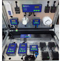 Hydroponique proleaf microgreens avec système d'irrigation et de contrôle climatique pour la culture commerciale de légumes en serre