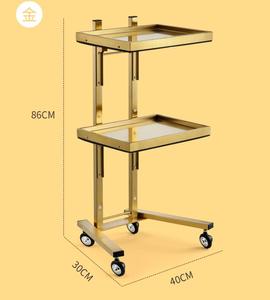Carrito de Metal para Salón de Belleza, Herramientas de Spa, Carrito para Peluquería, Venta al por Mayor - Product Image 5