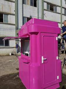 Fibra de vidro exterior do quiosque móvel do alimento da rua de FRP GRP com serviço de processamento de dobra para quiosques e stands DS-FW-001 OEM/ODM - Product Image 6