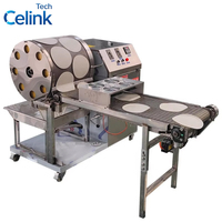 Máquina Automática para Hacer Envolturas de Rollitos Primavera / Máquina para Hacer Hojas de Masa para Rollitos Primavera con Control de Temperatura
