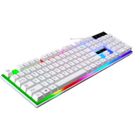 Nouvel ensemble clavier et souris mécaniques filaires USB G21B, équipement de jeu lumineux pour PC, transfrontalier
